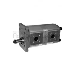 Pompes hydrauliques à engrenages double 16 + 11 cc Bepco 69/566-101 pour tracteur
