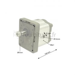 Pompes hydrauliques à engrenages 11 cc Bepco 30/566-61 pour tracteur