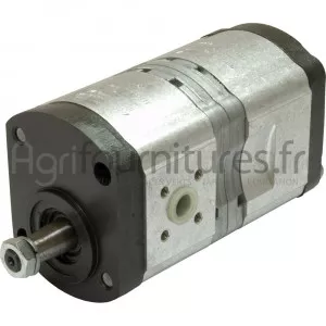 Pompes hydrauliques à engrenages double 8 + 8 cc Bepco 69/565-22 pour tracteur