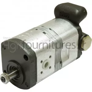 Pompes hydrauliques à engrenages double 8 + 8 cc Bepco 69/565-23