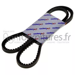 Courroie trapézoidale avx13 - 1450 la, crantée 12,5 mm Bepco 71/144-14503 pour tracteur
