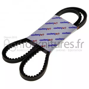 Courroie trapézoidale avx13 - 1450 la, crantée 12,5 mm Bepco 71/144-14503 pour tracteur