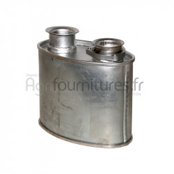 Silencieux d'échappement Ø int. 62 mm Bepco 26/165-141 pour tracteur