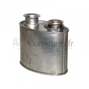 Silencieux d'échappement Ø int. 62 mm Bepco 26/165-141 pour tracteur