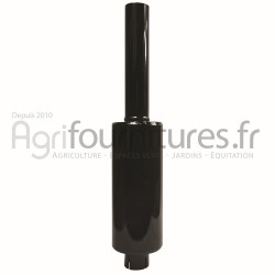Silencieux d'échappement Ø int. 60.5 - l. 685 mm Bepco 25/165-31 pour tracteur