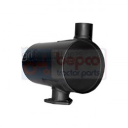 Silencieux d'échappement Ø int. 59 - l. 320 mm Bepco 30/165-122 pour tracteur