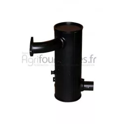 Silencieux d'échappement Ø int. 58 - l. 430 mm Bepco 30/165-110 pour tracteur