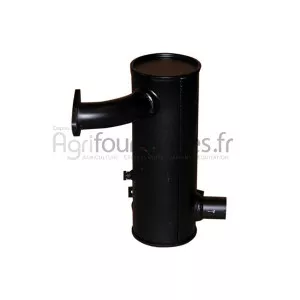 Silencieux d'échappement Ø int. 58 - l. 430 mm Bepco 30/165-110 pour tracteur