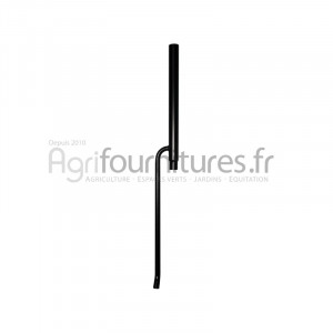 Tube d'échappement Ø int. 45 - l. 720 mm Bepco 23/165-151 pour tracteur