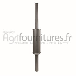 Silencieux d'échappement Ø int. 48 - l. 995 mm Bepco 24/165-3 pour tracteur