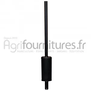 Silencieux d'échappement Ø int. 51.5 - l. 1350 mm Bepco 30/165-26 pour tracteur