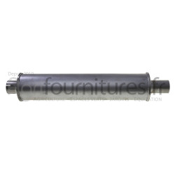 Silencieux d'échappement Ø int. 54 - l. 694 mm Bepco 28/165-132 pour tracteur