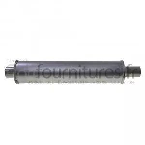 Silencieux d'échappement Ø int. 54 - l. 694 mm Bepco 28/165-132 pour tracteur