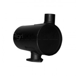 Silencieux d'échappement Ø int. 64 - l. 410 mm Bepco 30/165-123 pour tracteur