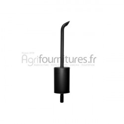 Silencieux d'échappement Ø int. 47 - l. 1253 mm Bepco 24/165-8 pour tracteur