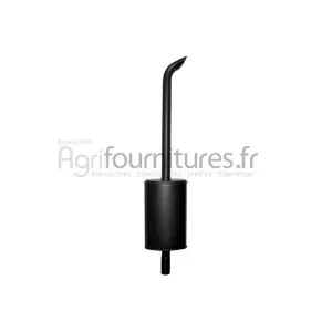 Silencieux d'échappement Ø int. 47 - l. 1253 mm Bepco 24/165-8 pour tracteur