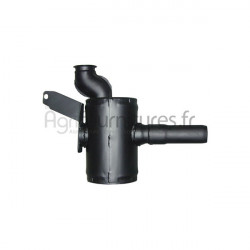 Silencieux d'échappement Ø int. 59 - l. 385 mm Bepco 24/165-159 pour tracteur