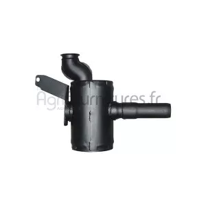 Silencieux d'échappement Ø int. 59 - l. 385 mm Bepco 24/165-159 pour tracteur