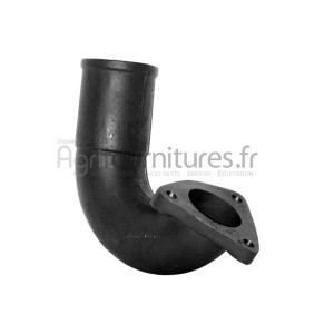 Coude d'échappement Ø 59.7 mm - montage vertical Bepco 24/164-31 pour tracteur