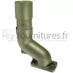 Coude d'échappement Ø 78 mm Bepco 25/164-34NU pour tracteur