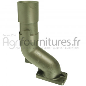 Coude d'échappement Ø 78 mm Bepco 25/164-34NU pour tracteur