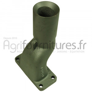 Coude d'échappement Ø 60 mm Bepco 25/164-35NU