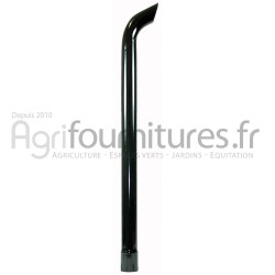 Tube d'extension Ø 64 - l. 1060 mm échappement Bepco 30/166-15 pour tracteur