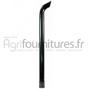 Tube d'extension Ø 64 - l. 1060 mm échappement Bepco 30/166-15 pour tracteur