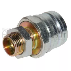 Valve pour système de freinage (partie mâle) tube 13 / m20x1,5 - coupleur Ø 44mm Bepco 69/905-5