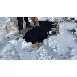 Enrobé - Goudron - Bitume à froid Premium longue durée Rapid Asphalt, Prêt à l'emploi sac 15 kg