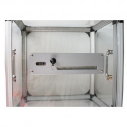 Urne officielle Viso avec compteur et cadenas - 60 L - 1200 bulletins
