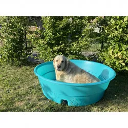 Bassin pour animaux bleu 1300 L Plast'Up