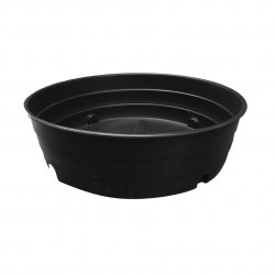 Bassin pour animaux noir 1900 L Plast'Up