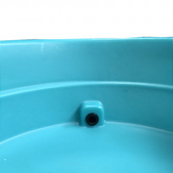 Bassin pour animaux bleu 500 L Plast'Up