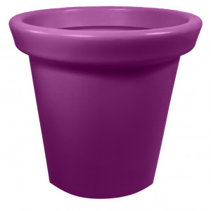 Pot de fleurs violet 200 L Plast'Up