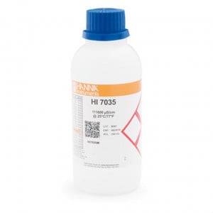 Solution d'étalonnage Hanna Instruments, conductivité à 111,8 mS-cm, bouteille 230 mL