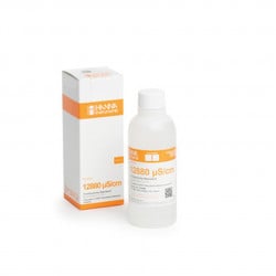 Solution d'étalonnage Hanna Instruments, conductivité à 12,88 mS-cm, bouteille 250 mL