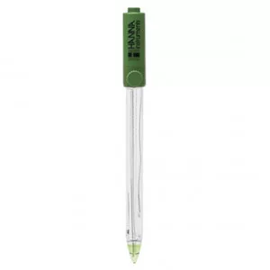 Électrode pH-°C Hanna Instruments, pour graisses, crèmes et échantillons de sol, corps verre, connecteur DIN, câble 1 m