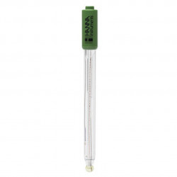 Électrode pH-°C pour HI98190 Hanna Instruments, usage général - laboratoire, corps en verre, connecteur DIN, câble 1 m