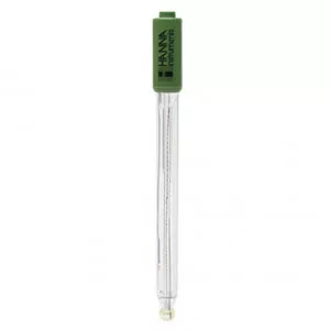 Électrode pH-°C pour HI98190 Hanna Instruments, usage général - laboratoire, corps en verre, connecteur DIN, câble 1 m