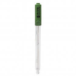 Électrode pH-°C Hanna Instruments, usage général et labo, corps en verre, à remplissage, connecteur DIN, câble 1 m