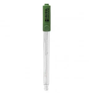 Électrode pH-°C Hanna Instruments, usage général et labo, corps en verre, à remplissage, connecteur DIN, câble 1 m