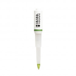 Électrode pH Hanna Instruments, spéciale produits laitiers et aliments semi-solides, connecteur Quick DIN, câble 1 m