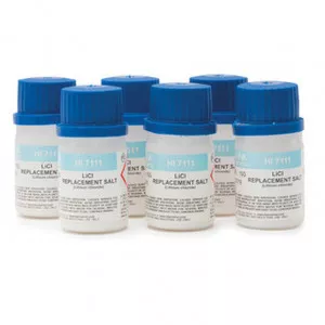 Sels LiCl (6 x 15 g) Hanna Instruments pour étalonnage en faible humidité