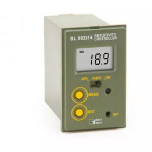 Mini-contrôleur résistivité (0,00 à 19,90 MOhm-cm) Hanna Instruments, encastrable, 220 V