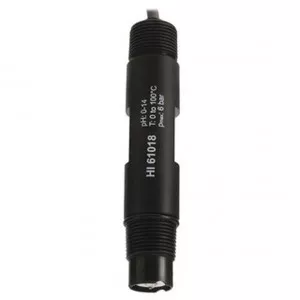 Électrode pH amplifiée Hanna Instruments, hautes températures, entrée diff., Pt100, connecteur BNC, câble 5 m