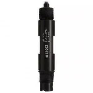 Électrode pH amplifiée Hanna Instruments,Solutions acides avec fluor, entrée diff., connecteur BNC, câble 5 m