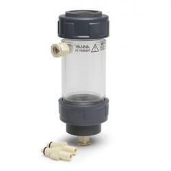 Chambre de passage longue Hanna Instruments pour sondes avec module de turbidité