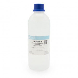 Solution d'étalonnage rapide Hanna Instruments pour pH, EC et OD pour HI9828 et HI9829, bouteille 500 mL