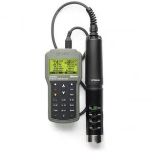 Multiparamètre portatif pH-rédox-EC-LDO Hanna Instruments, Bluetooth, connecteur Quick DIN, câble 10 m